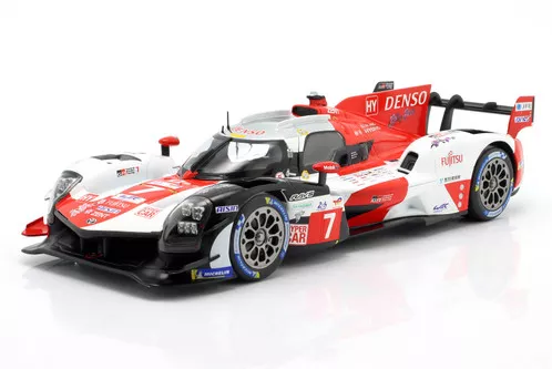 1/18 Ixo 2023 Toyota GR010 Hybrid #7 24h LeMans Toyota Gazoo Racing Mike Conway, Kamui Kobayashi, Jose Maria Lopez Diecast Car Model