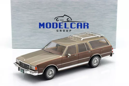 1/18 ModelCarGroup 1985 Chevrolet Caprice Estate Wagon (Brown Metallic) Diecast Car Model