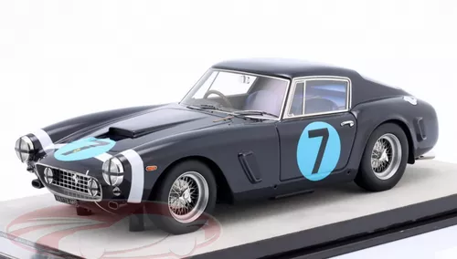 1/18 Tecnomodel 1961 Ferrari 250 GT SWB #7 Winner Goodwood Tourist Trophy Rob Walker Stirling Moss Car Model