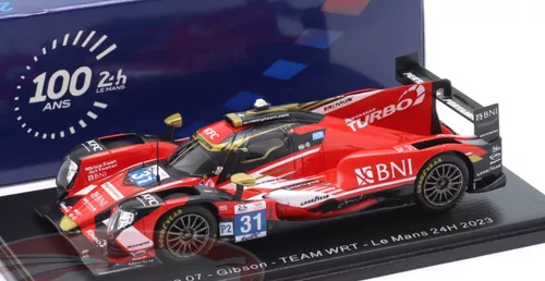 1/43 Spark Oreca 07 - Gibson No.31 TEAM WRT 24H Le Mans 2023 S. Gelael - F. Habsburg-Lothringen - R. Frijns Car Model
