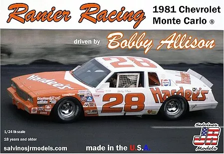 ’81 Hardee’s Monte Carlo Bobby Allison (Ranier)