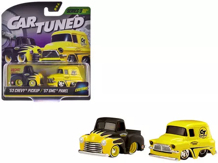 "Customs" Series 3 Double Pack Set of 2 Cars Diecast Model Cars by CarTuned