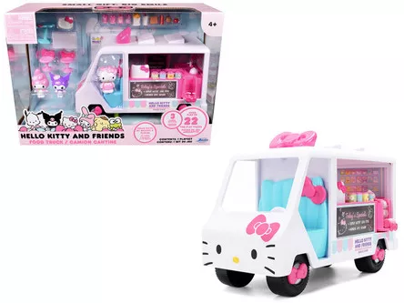 "Hello Kitty and Friends" Food Truck Set with 3 Figures Model by Jada